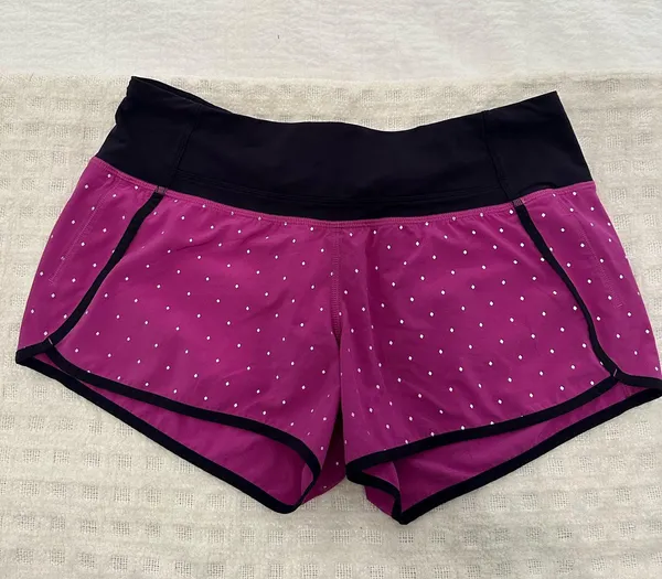 Lululemon Run Times Shorts Reflective Nightfall Ultraviolet Silver - Image 6