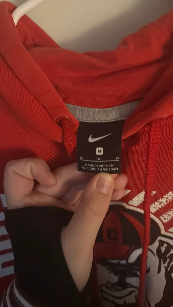 Georgia Bulldogs Nike Hoodie - Image 3