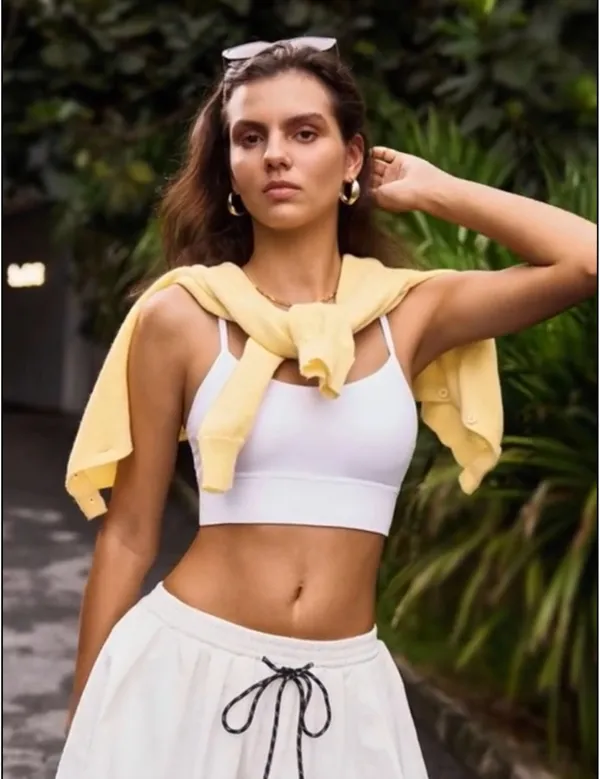 SheIn Yellow cardigan - Image 4