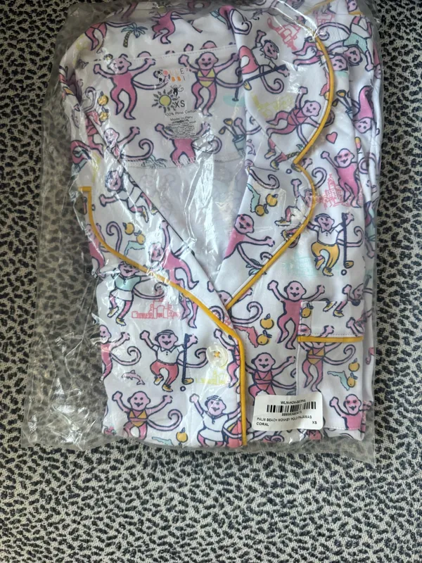 Roller Rabbit Palm Beach Monkey Polo Pajamas - Image 4