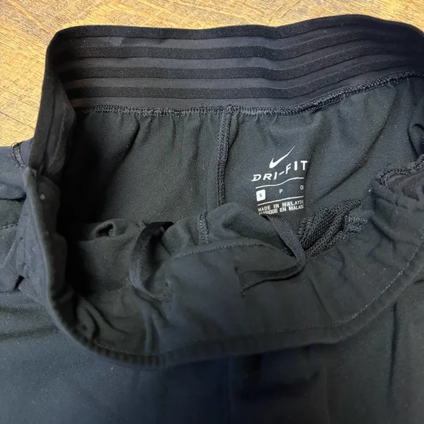 Nike Dri Fit Essentials Pant Warm Up Jogger Women's Small Bv3331-010 Black Soft - Image 5