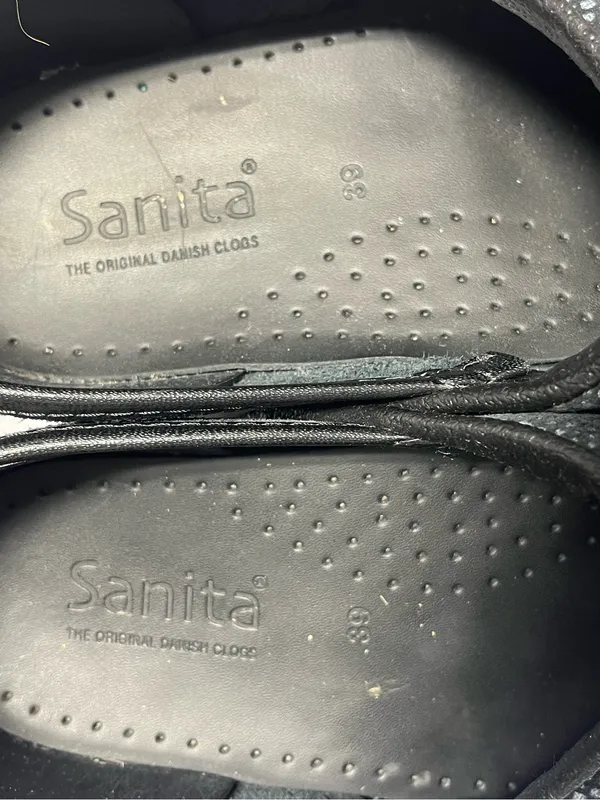 Sanita The Original Danish Clog Black Pebble Print EU 39 7.5- 8 US - Image 4