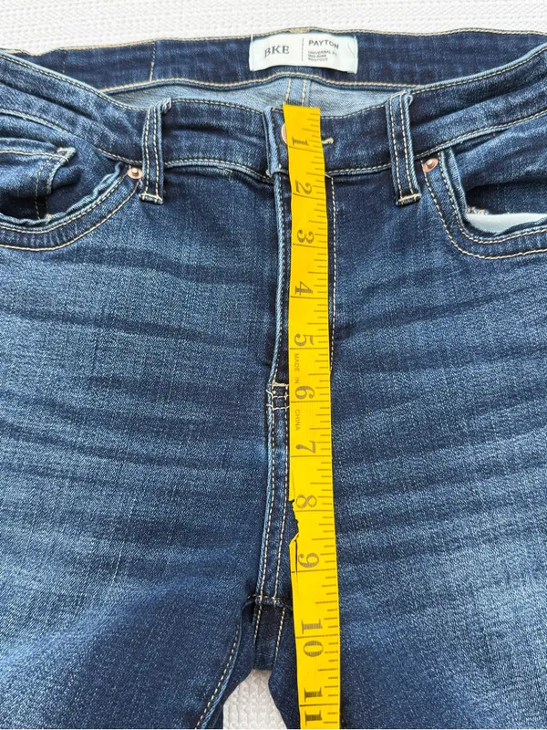 BKE Payton Bootcut Jeans Women’s 29x31.5 Mid Rise Stretch Dark Wash Denim - Image 9