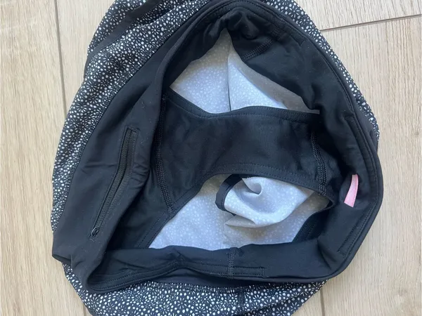 LULULEMON Run Times Shorts Miss Mosaic Black Size 6 - Image 14