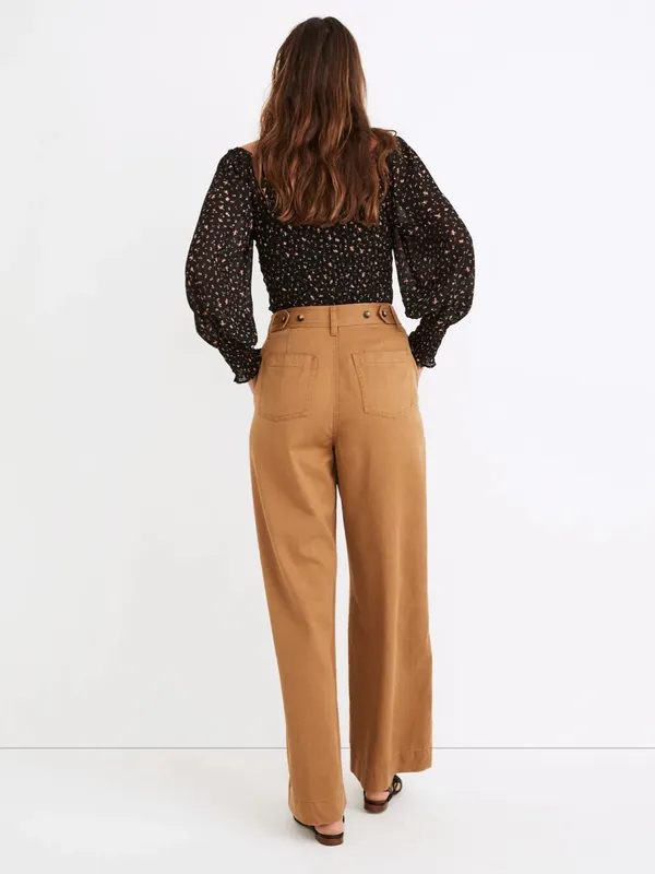 Madewell Corwin Pleated Straight Pants - Image 3