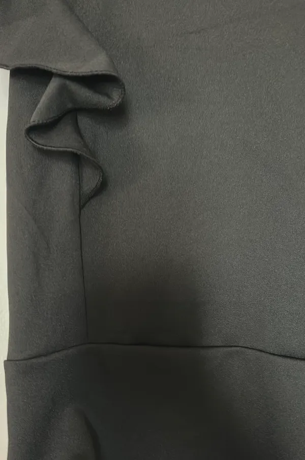 Black Ruffle Bodysuit - Image 3
