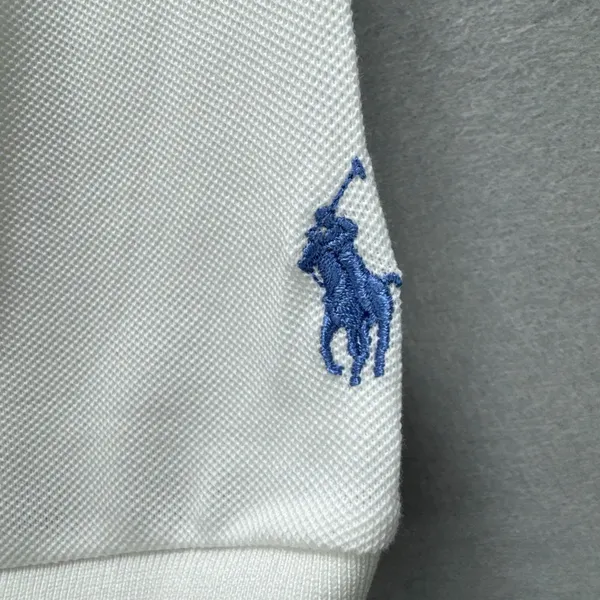 Ralph Lauren Golf Women’s L Polo Shirt White Baltusrol Golf Club Classic Preppy - Image 6