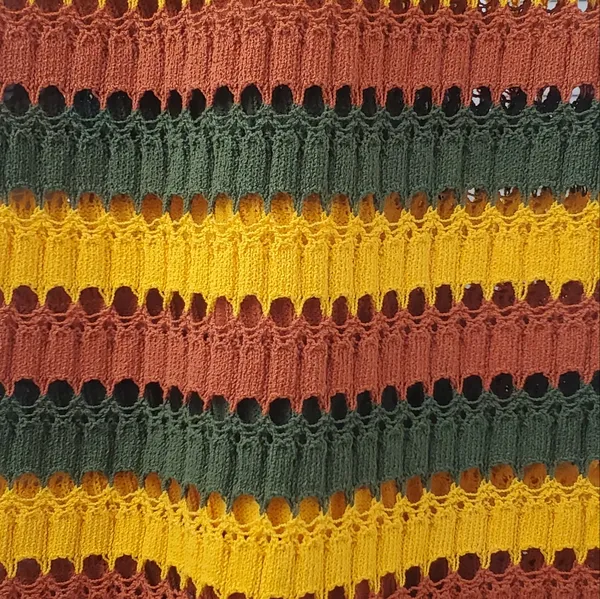 New Zara Striped Knitted Dress. Multicolor. Medium - Image 8
