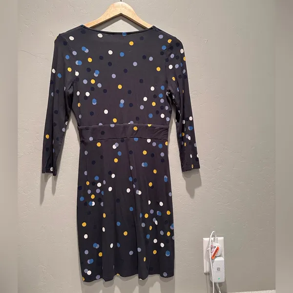 Boden Gray Polka Dot Marion Jersey Tunic Dress Size 6‎ Regular - Image 2