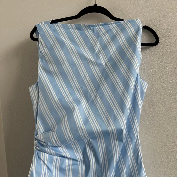 STAUD Callie Mini Dress Color: Ventura St SIZE 8 - Image 4