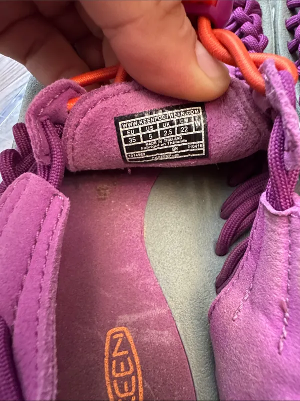 Keen Woven Sport Sandals in Pink and Orange - Image 5