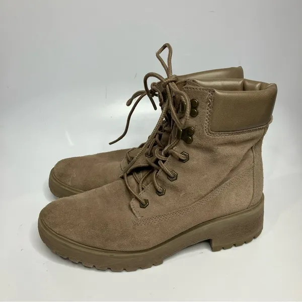 Timberland Carnaby Cool tan‎ suede lace up boots size 9 - Image 5