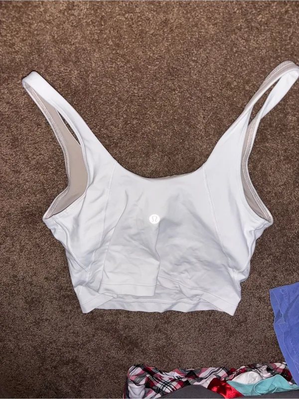 lululemon white align tank - Never worn - Image 2