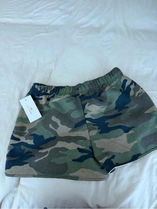 Camo sweat shorts - Image 4
