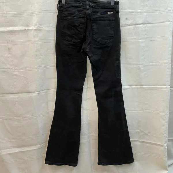 KanCan Flare Jeans Black Denim Size 26 - Image 6