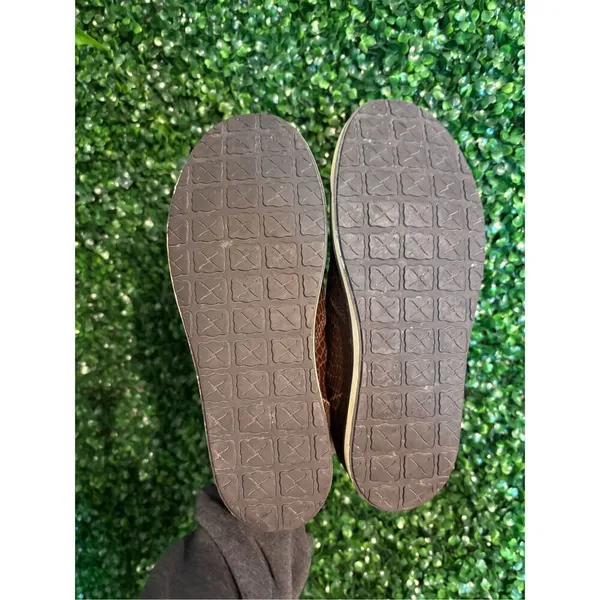 Twisted X Women’s Brown Leather Slip On Shoes Sz 6M - Image 2