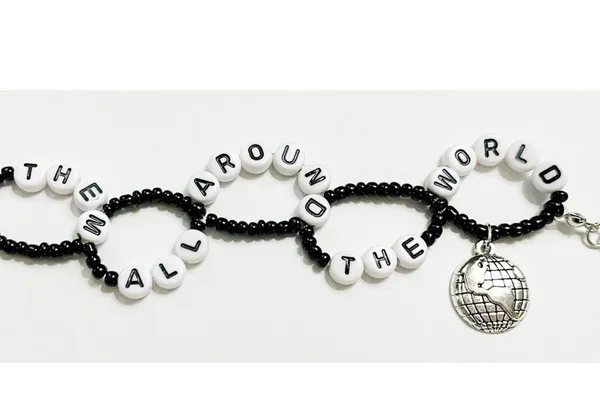 Taylor Swift Eras Tour Friendship Bracelet I Fly Them All Around The World Rep - Image 2