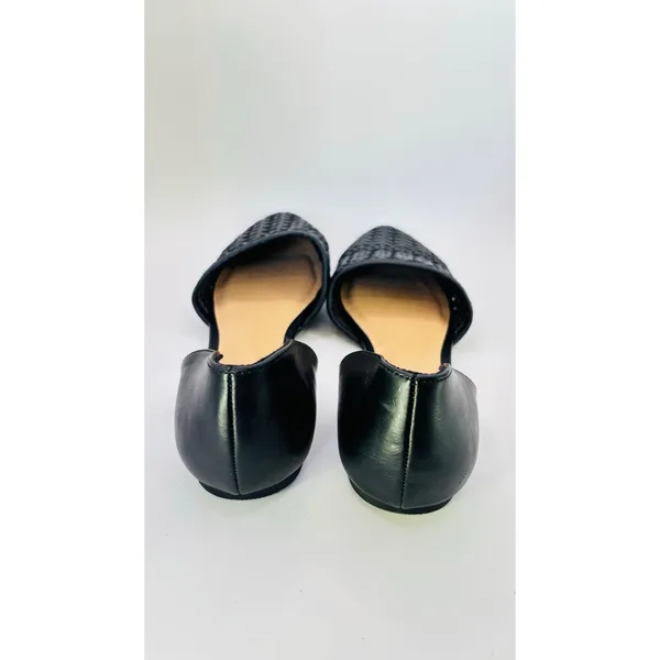 Lauren Conrad Calcite black weave D’Orsay pointy flats womens sz 9.5 - Image 4
