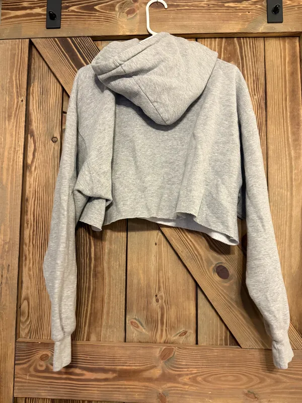 John Galt Cropped Hoodie - Image 3