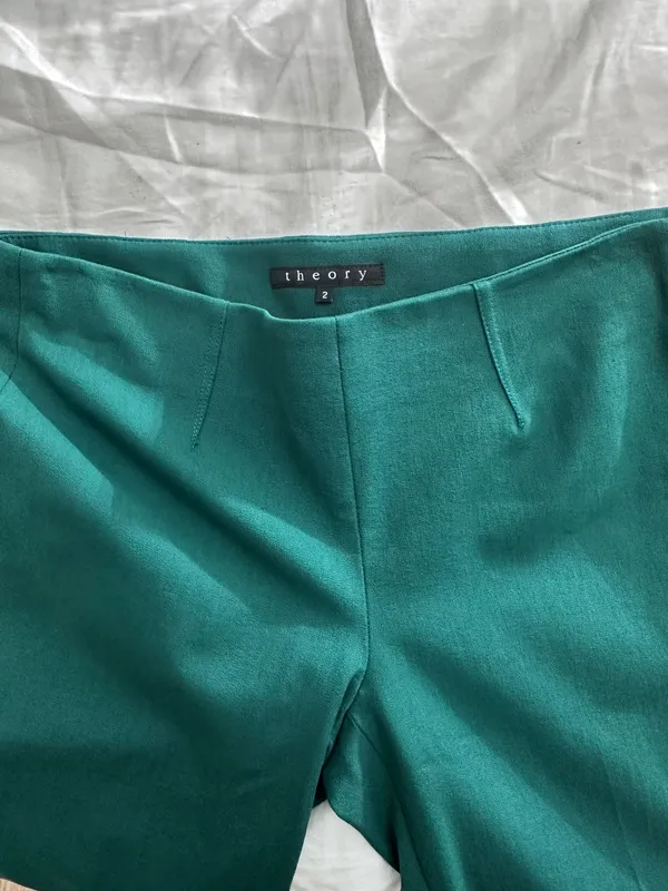 Belissa dark emerald skinny pant slacks - Image 2