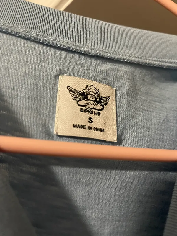 Boys Lie Crop Top - Image 2