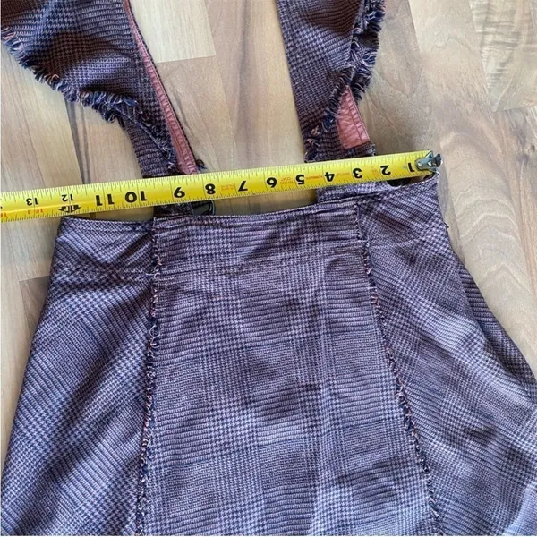 Free people Rowan‎ overall pinafore skirt brown 0 - Image 4