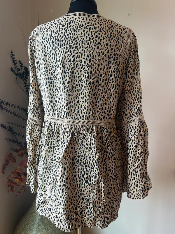 Ladies Plus Size Top Multi - Image 3