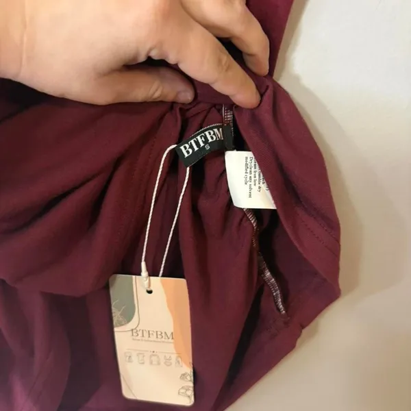 BTFBM Burgundy tank‎ top - Image 2