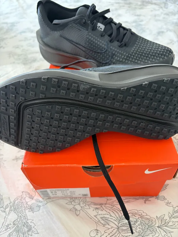 Nike Interact Run Men's Road Running Shoes Black - Image 3