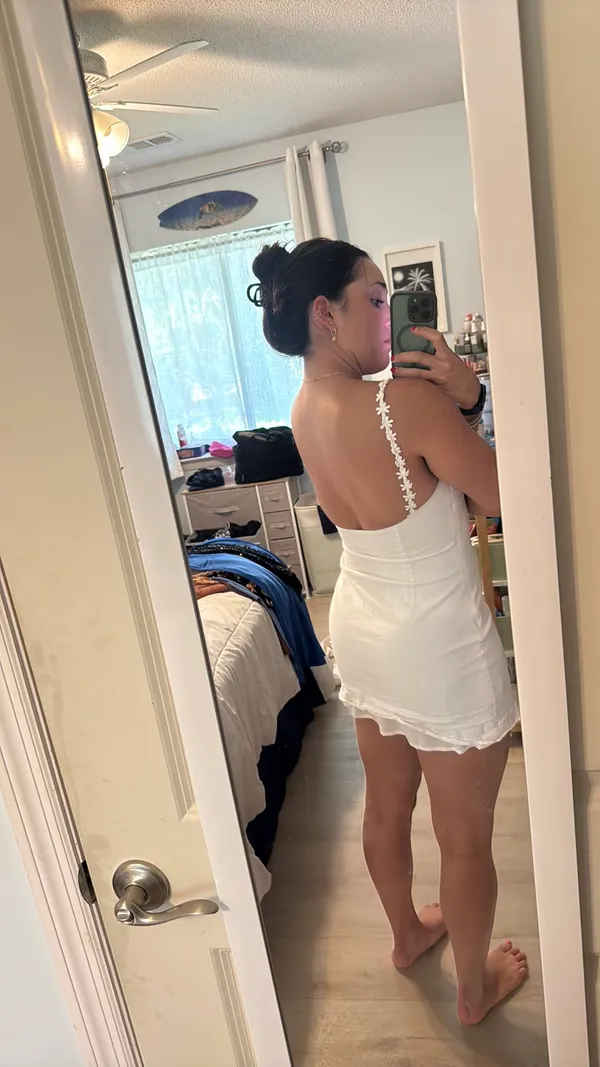 Beginning Boutique White mini Dress - Image 2