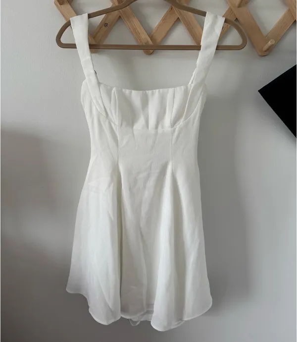 Lucy in the Sky white graduation dress - Image 3