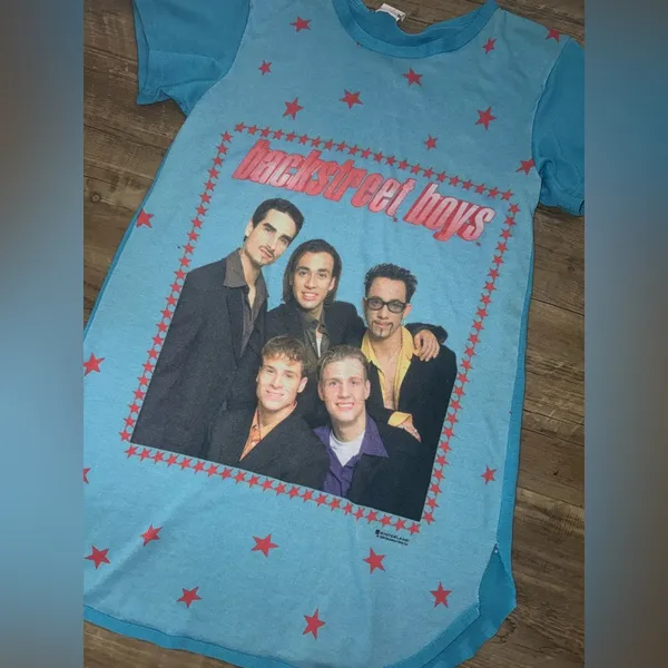 Blue Backstreet Boys T - Image 4