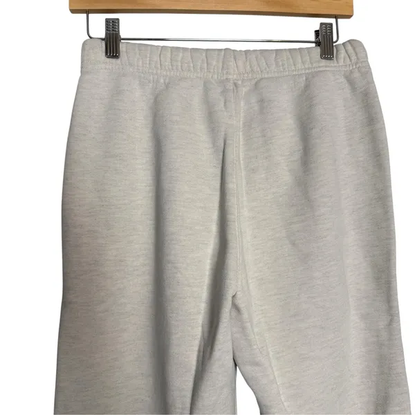 Agolde Revolve Kelby Oatmeal Heather Fleece Lined Lounge Jogger Sweatpants Small - Image 7