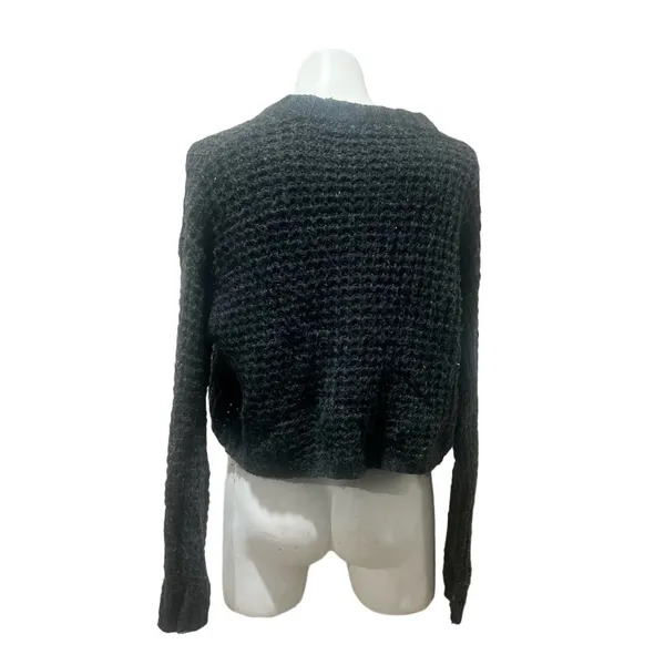 Wild Fable Women's Cropped Pullover Sweater Green Size S - Image 4