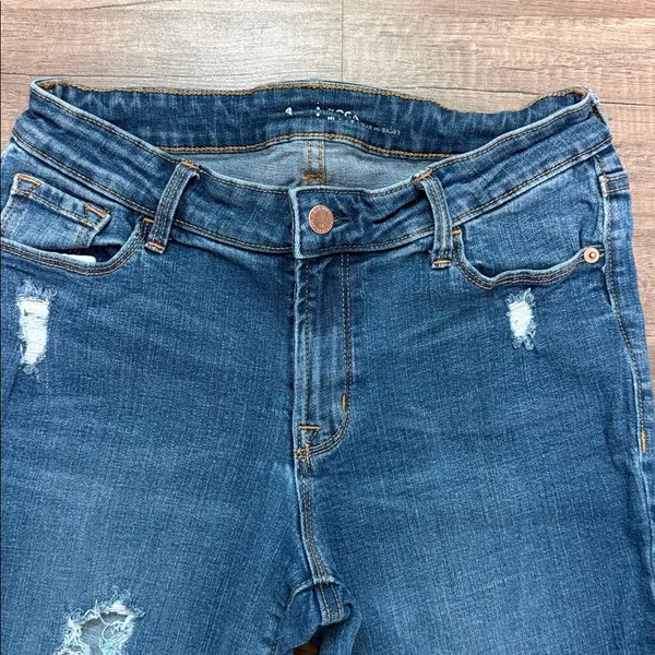Old Navy Rockstar Mid Rise Skinny‎ Jeans, Size 8 - Image 4