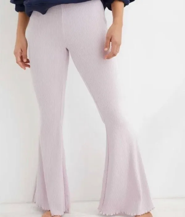 Aerie Purple Flare Leggings - Image 2