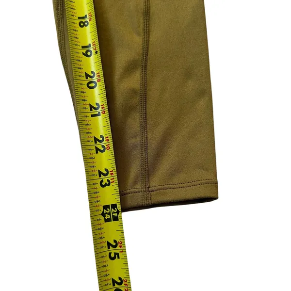 Free People Greenish Yellow Mid Rise Leggings Women's Size XS | 70-1 - Image 6