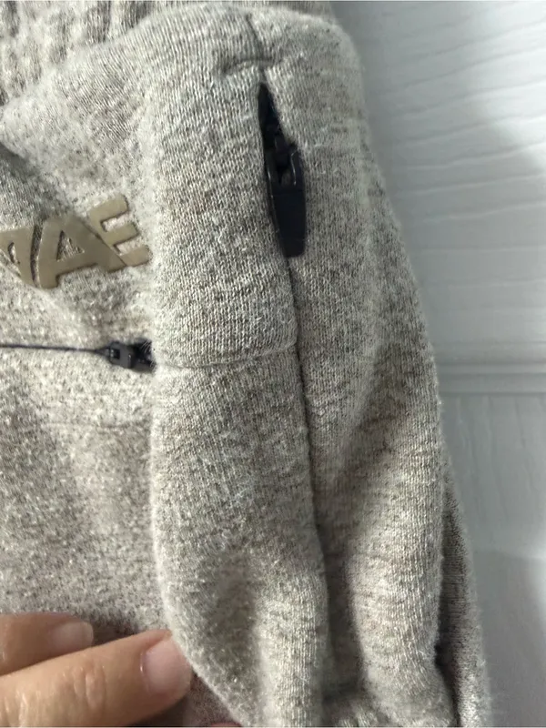 American Eagle Taupe Cozy Fleece Sweatshorts - Image 5