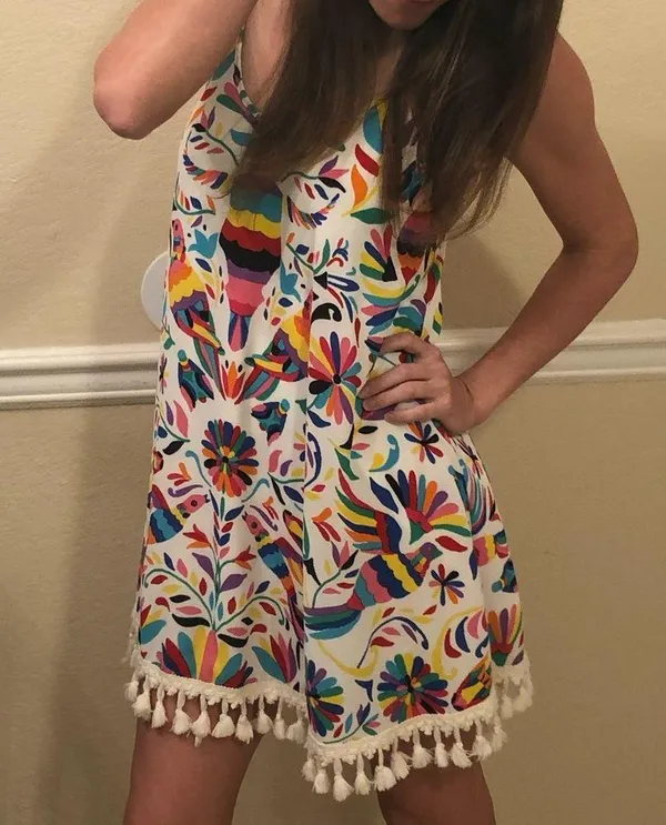 Colorful Fiesta Dress - Image 4