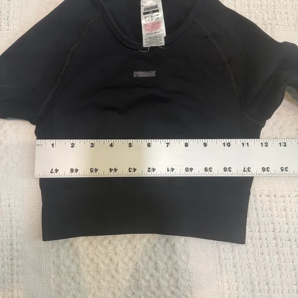 Gymshark XS flex sports cutout active athletic crop top TLS2 3478 - Image 3