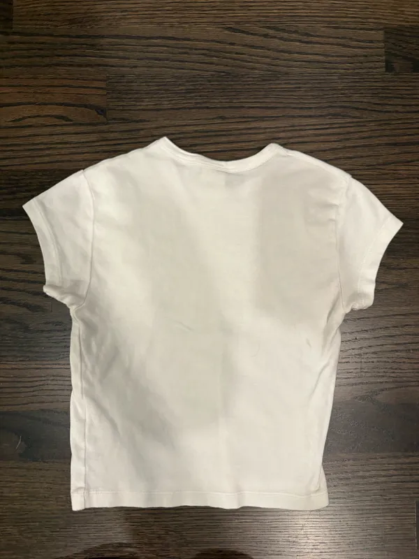 Urban Outfitters Top Crop Lobster White - Image 5
