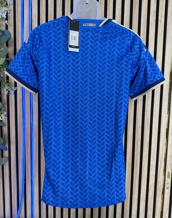 Adidas WOW Unisex ITALY jersey ITALIA Team SLIM FIT T-shirt vers. player size L / AZZURRA - Image 2
