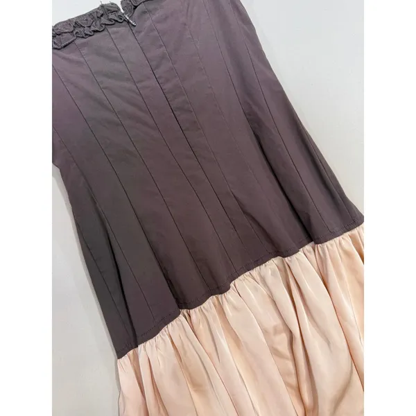 Weworewhat Ruffle Corset Maxi Dress Size 4 - Image 7