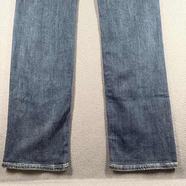 Lucky Brand Sweet Straight Jeans Womens 6/28 Blue Medium Wash Mid Rise Stretch - Image 13