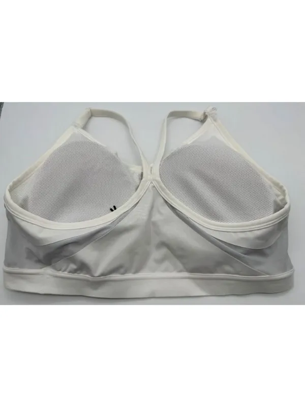 Nike Indy Sports Bra CZ4456-100 White Training Workout Dri-Fit Women's Size XXL - Image 4