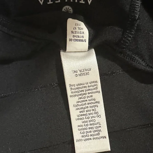 Athleta‎ Side Split Tank Sheer Lined Design Athletic Gym Women's Size M Yoga Run - Image 11
