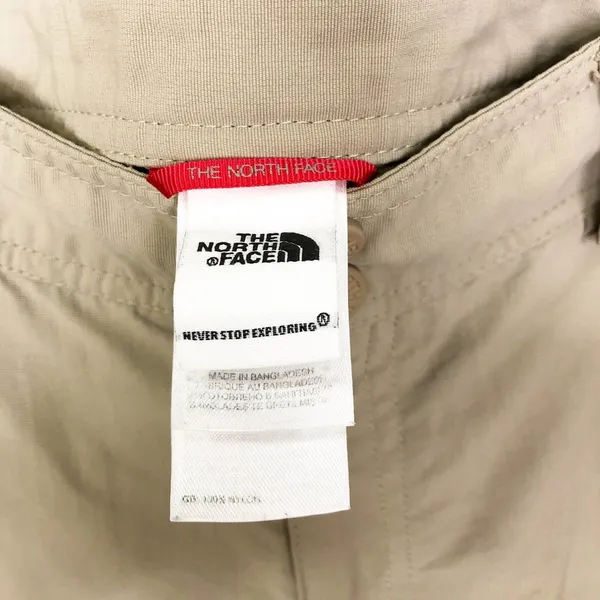 Women's Tan Convertible Hiking Pants 8 - Image 5