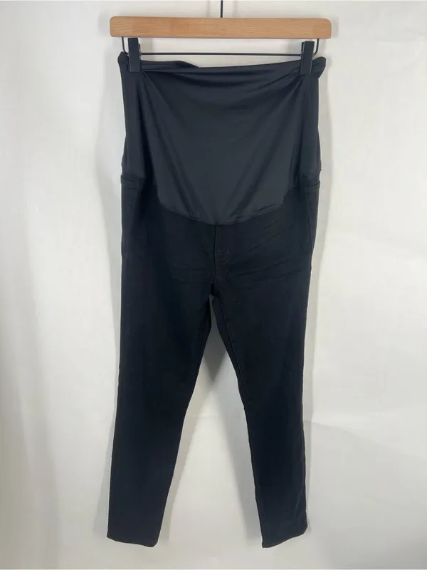 NWT J.Crew Maternity Over-the-Belly Toothpick Jeans Washed Black 27 - Image 2