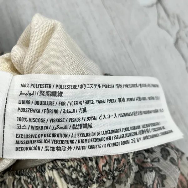 Hollister Paisley Maxi Skirt XS Cream Boho Coquette Fairycore Festival Flowy - Image 5