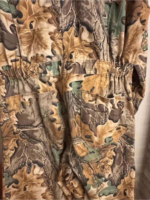 VINTAGE WALLS Camouflage Utility Jumpsuit - Image 4